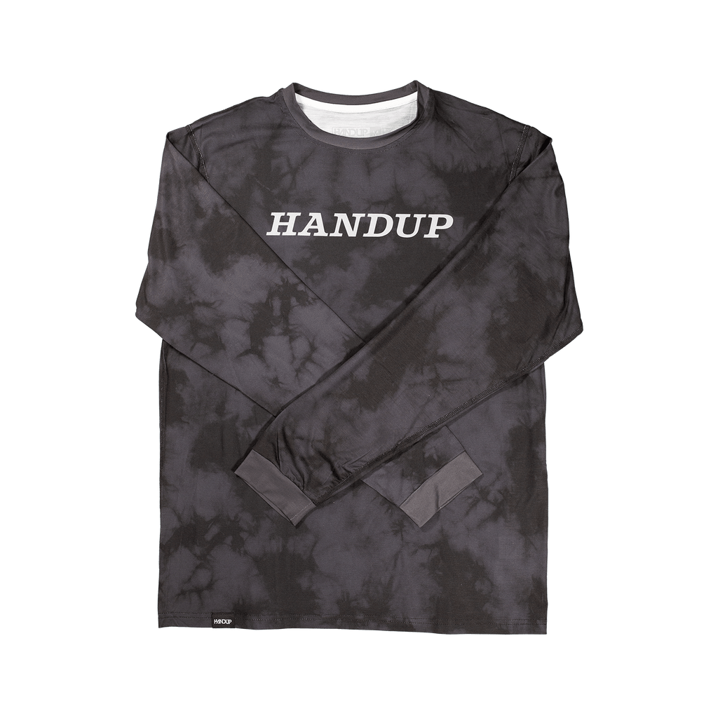 ActiviTEE Long Sleeve - Grey Acid Wash - UrbanCycling.com