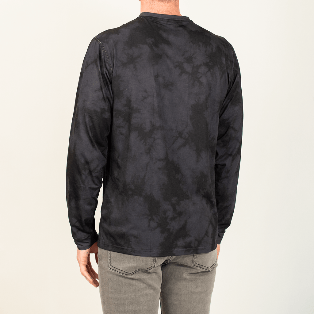 ActiviTEE Long Sleeve - Grey Acid Wash - UrbanCycling.com