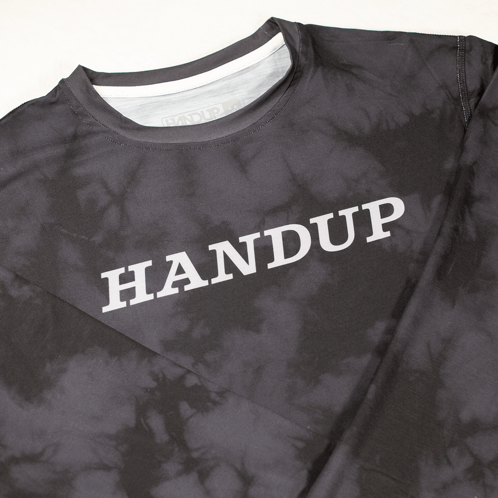 ActiviTEE Long Sleeve - Grey Acid Wash - UrbanCycling.com