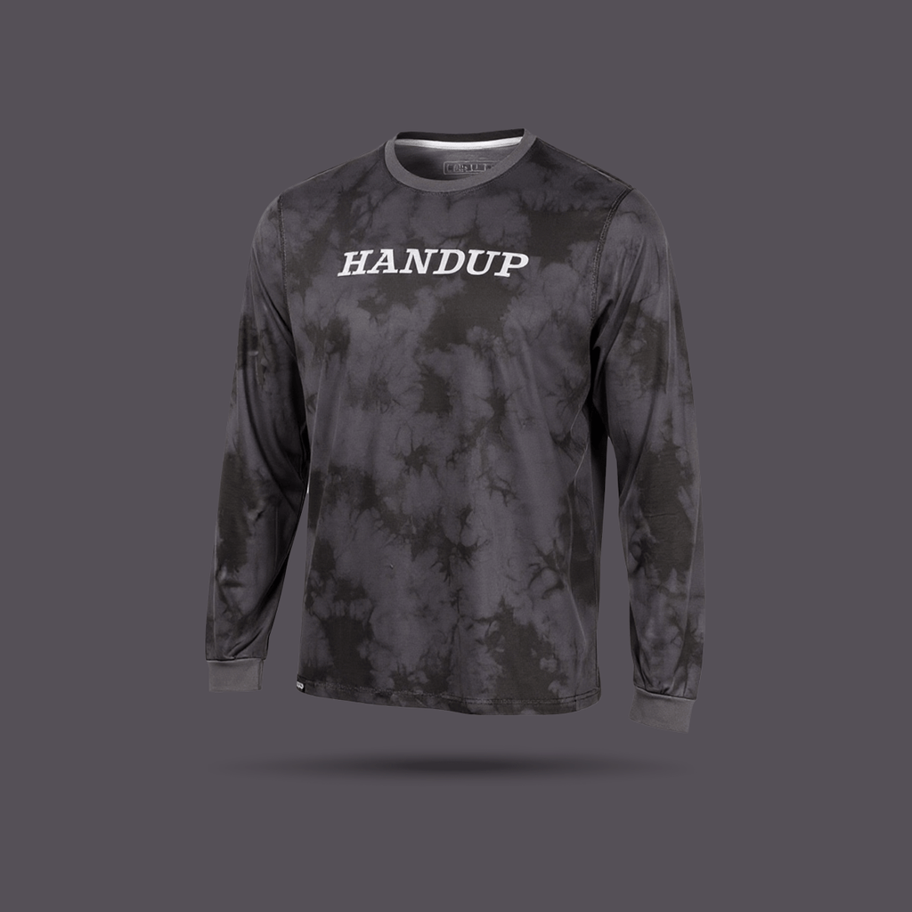 ActiviTEE Long Sleeve - Grey Acid Wash - UrbanCycling.com