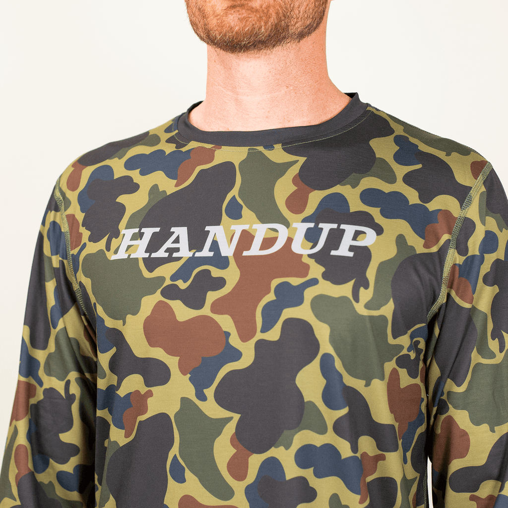 ActiviTEE Long Sleeve - Marsh Camo - UrbanCycling.com
