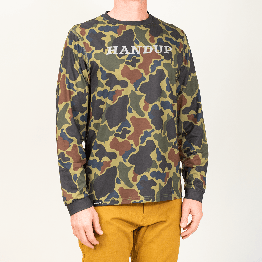 ActiviTEE Long Sleeve - Marsh Camo - UrbanCycling.com