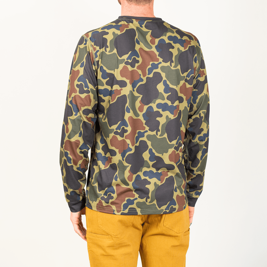 ActiviTEE Long Sleeve - Marsh Camo - UrbanCycling.com