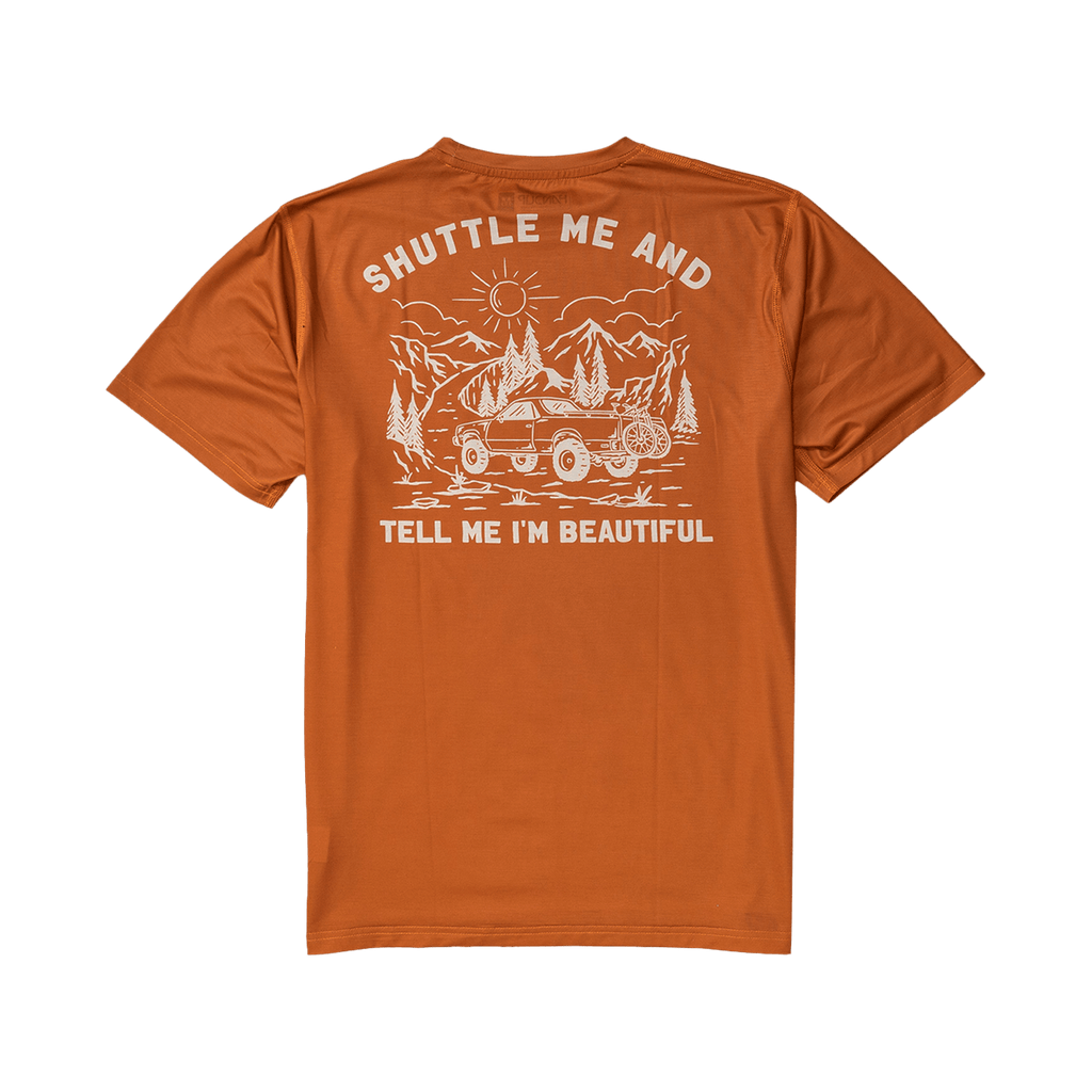 ActiviTEE - Shuttle Me Burning Orange - UrbanCycling.com