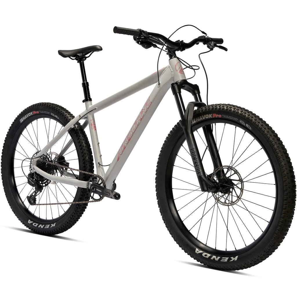 Airborne Griffin 27.5+ Cross Country Complete Bike - Grey - UrbanCycling.com