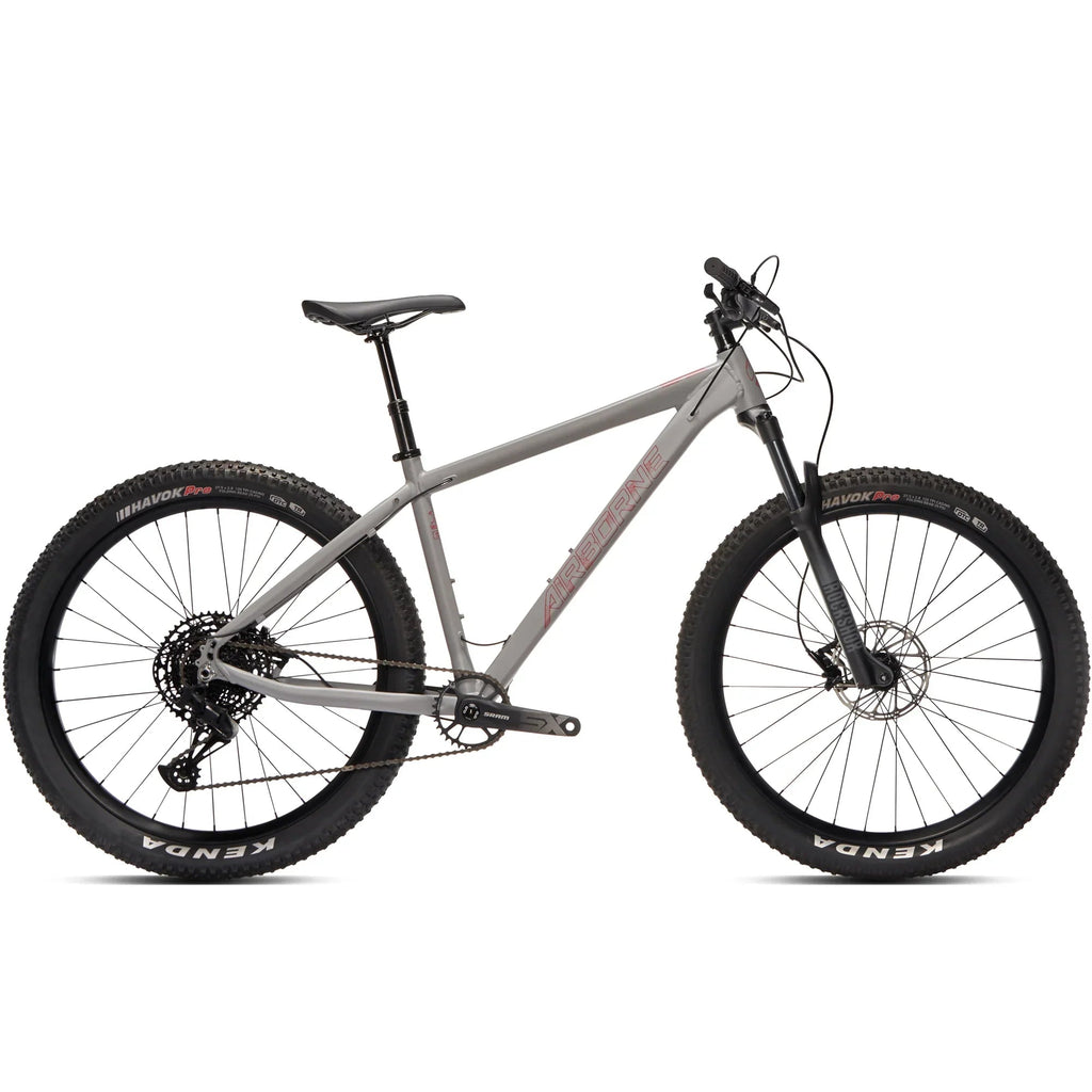 Airborne Griffin 27.5+ Cross Country Complete Bike - Grey - UrbanCycling.com