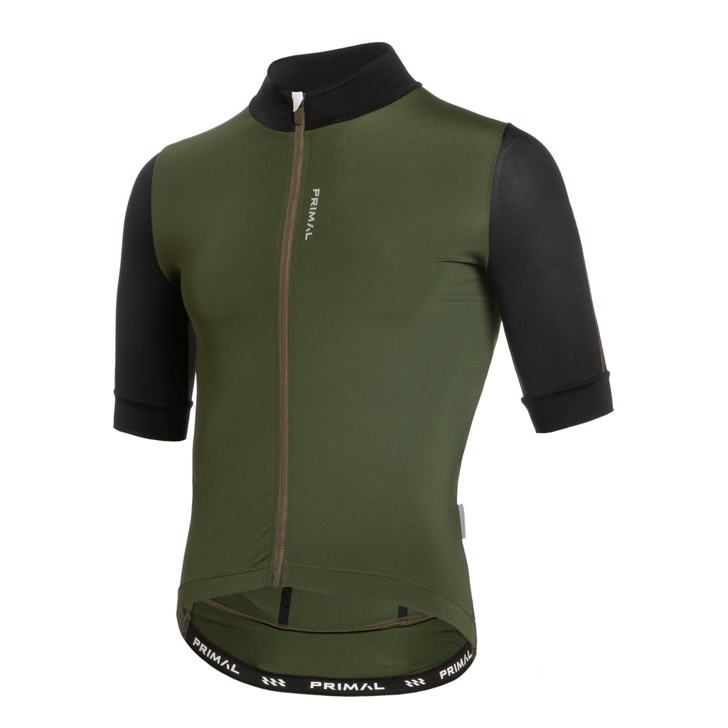 Alitios Men's Army Green/Black Vertos Jersey - UrbanCycling.com