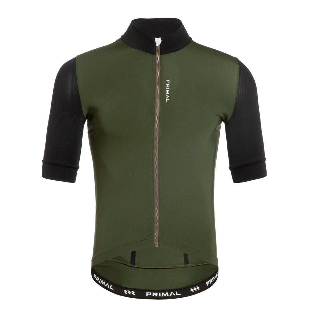 Alitios Men's Army Green/Black Vertos Jersey - UrbanCycling.com