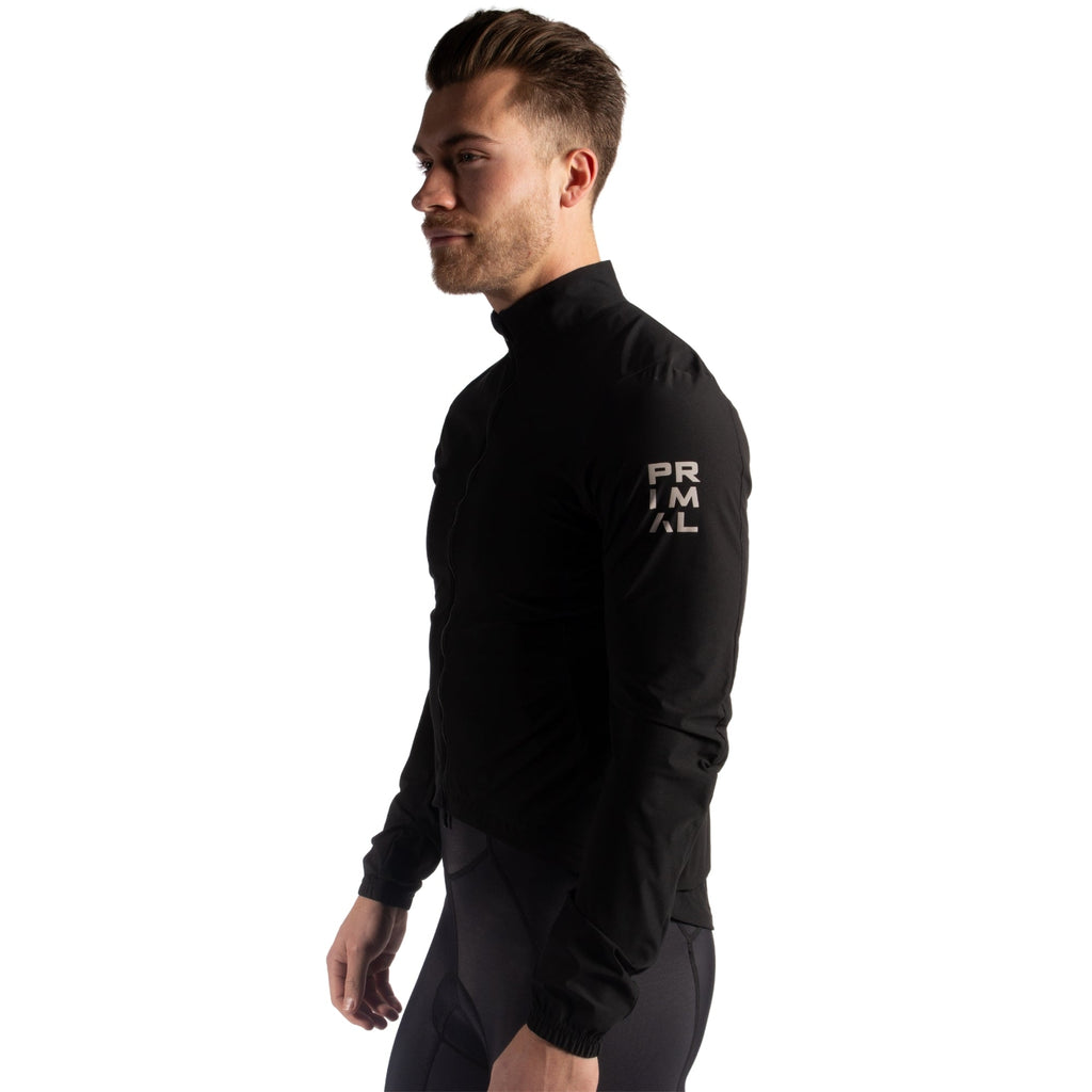 Alitios Men's Black Etheros Rain Jacket - UrbanCycling.com