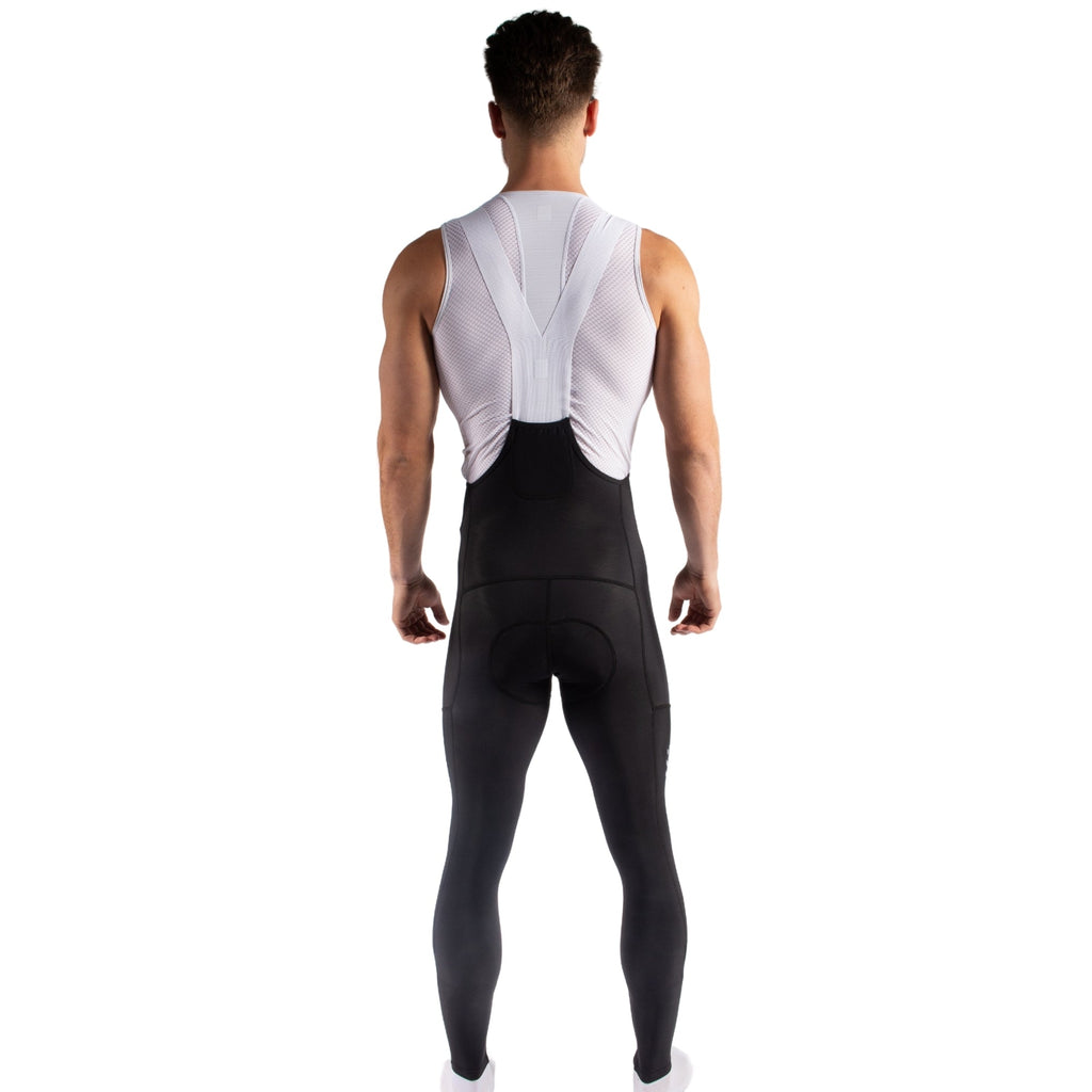 Alitios Men's Black Vertos Thermal Bib Tight - UrbanCycling.com