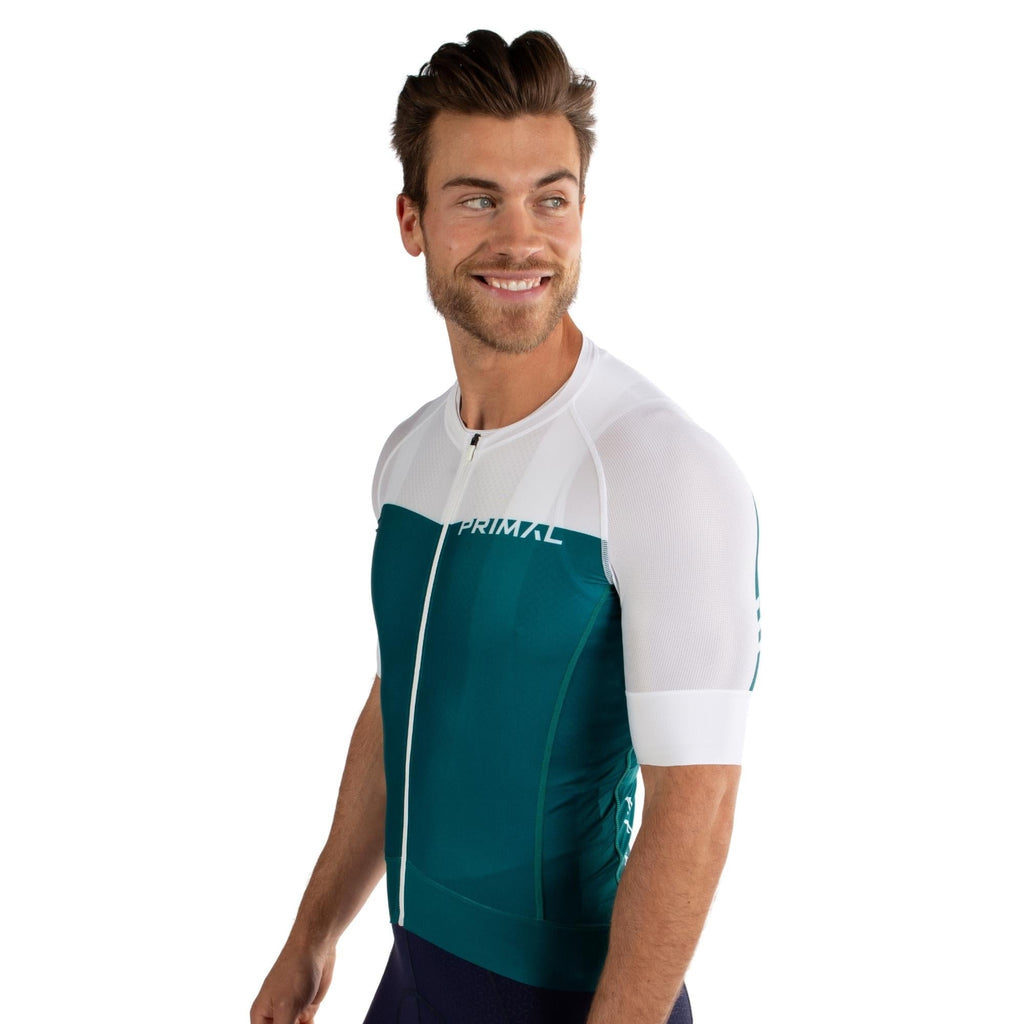 Alitios Men's Deep Sea Green SR Etheros Jersey - UrbanCycling.com