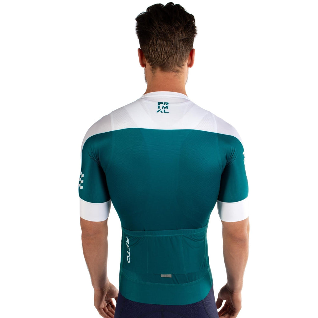 Alitios Men's Deep Sea Green SR Etheros Jersey - UrbanCycling.com