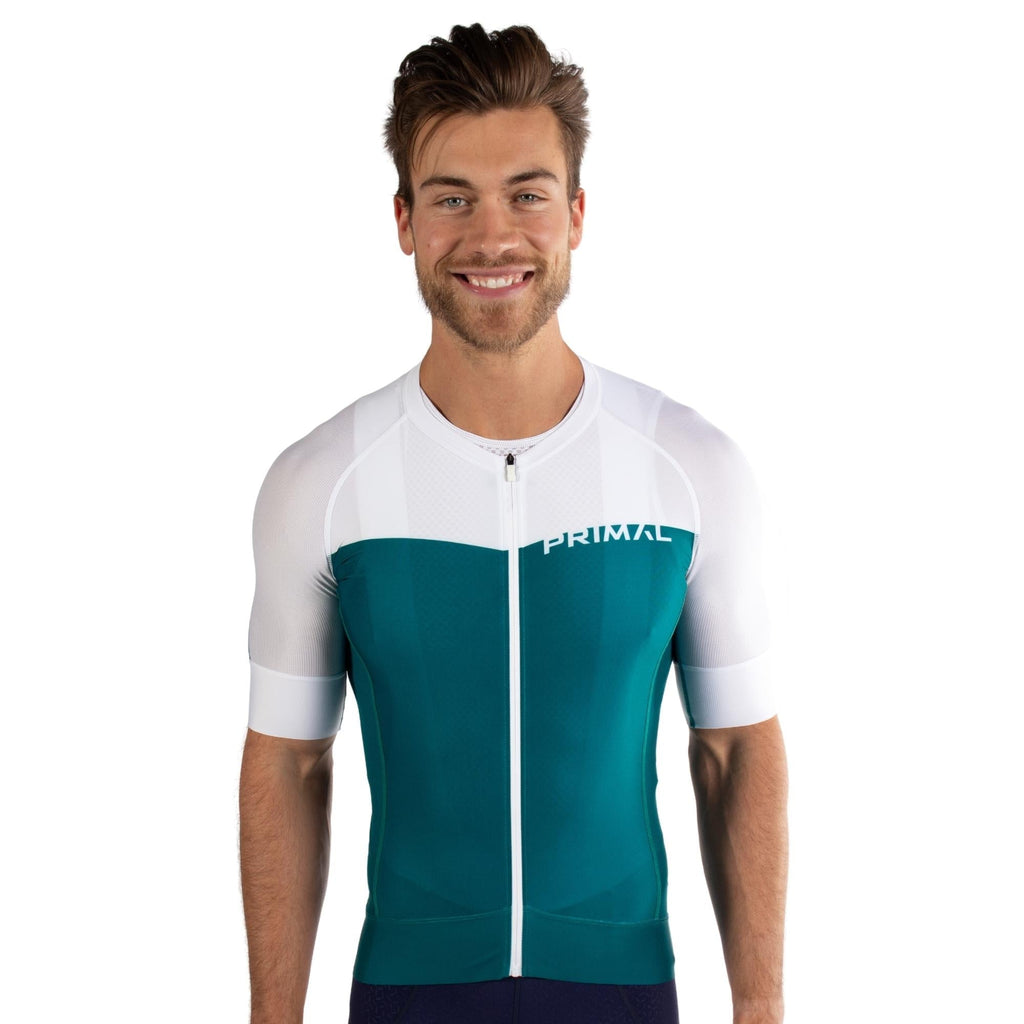 Alitios Men's Deep Sea Green SR Etheros Jersey - UrbanCycling.com