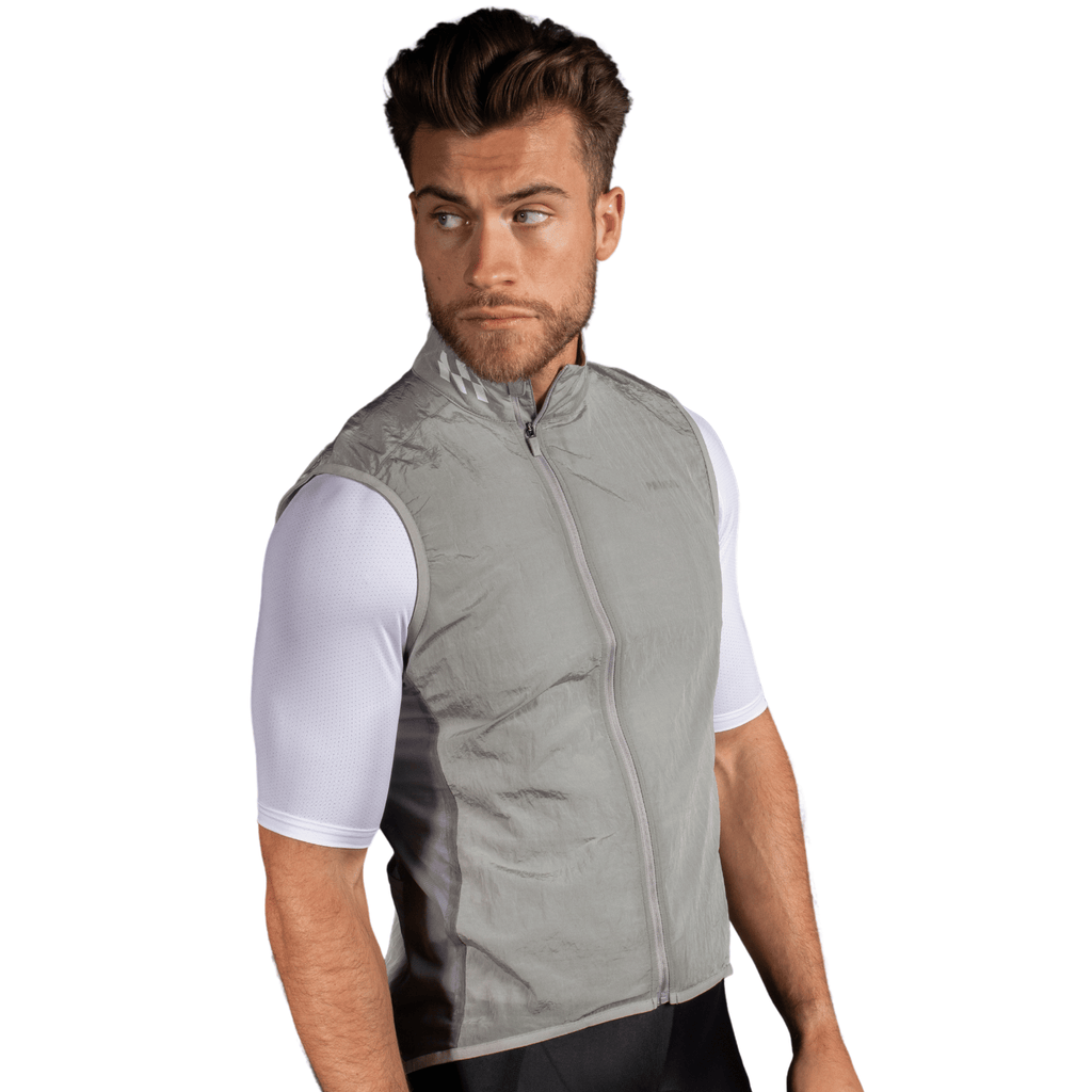 Alitios Men's Gray Vertos Gilet - UrbanCycling.com