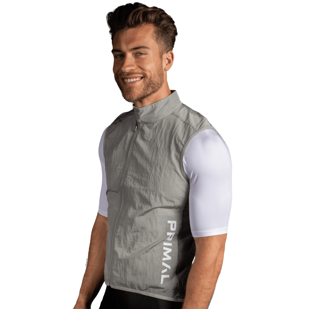 Alitios Men's Gray Vertos Gilet - UrbanCycling.com