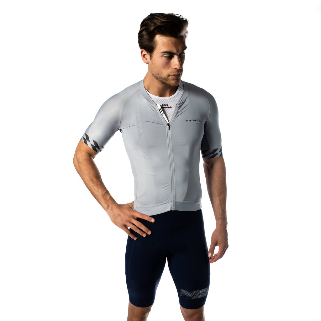 Alitios Men's Grey Etheros Jersey - UrbanCycling.com