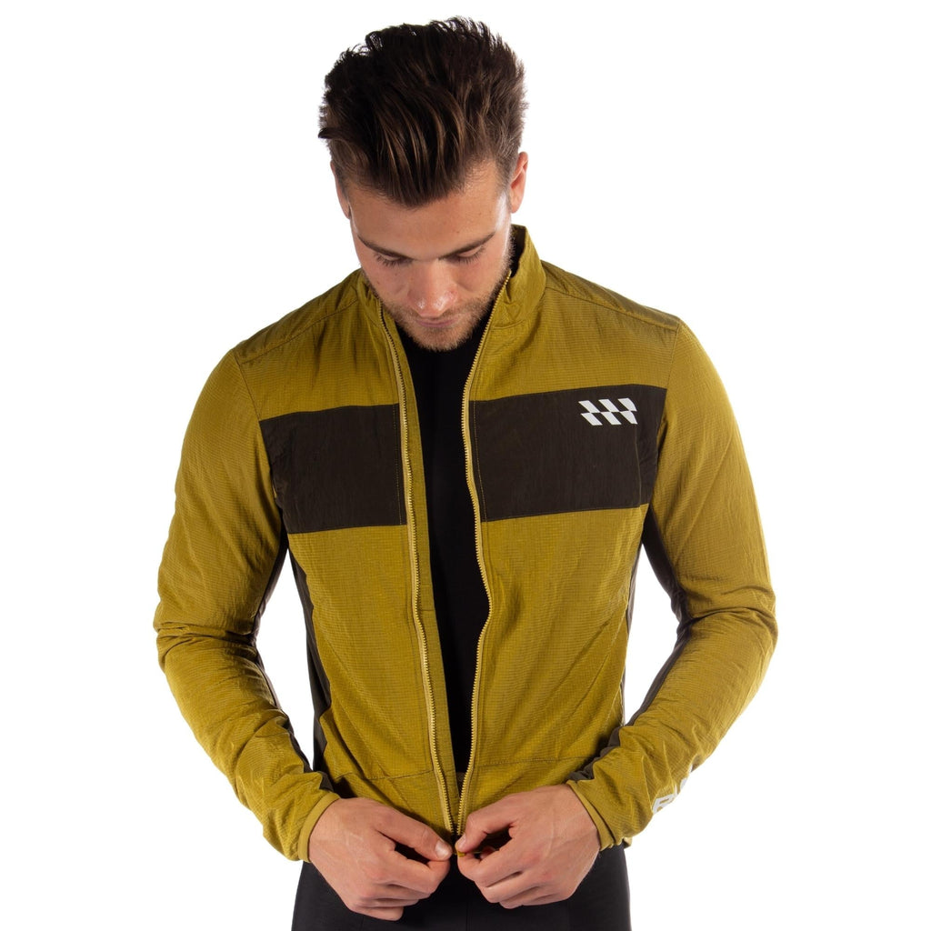 Alitios Men's Mustard Race Cut Vertos THS Jacket - UrbanCycling.com