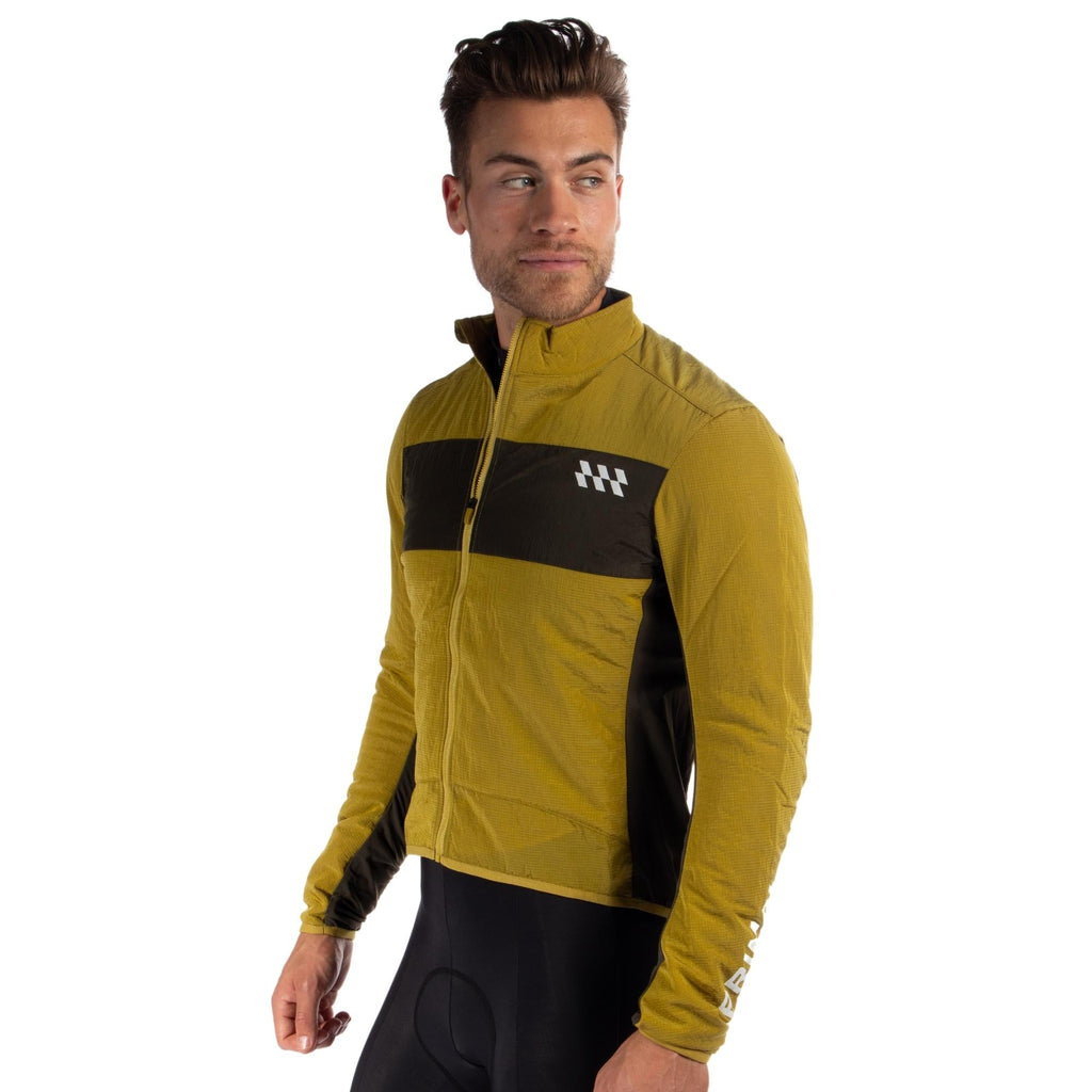 Alitios Men's Mustard Race Cut Vertos THS Jacket - UrbanCycling.com