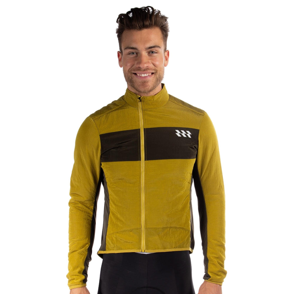 Alitios Men's Mustard Race Cut Vertos THS Jacket - UrbanCycling.com