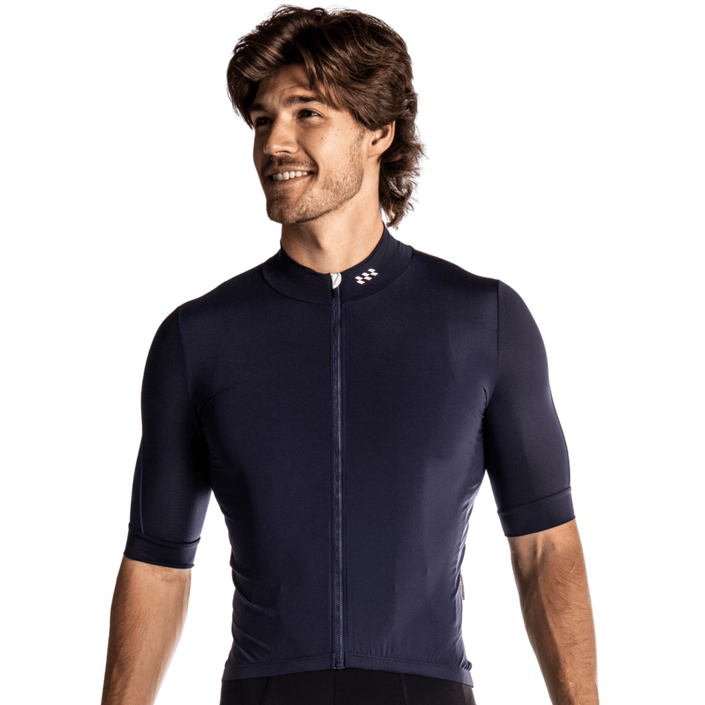 Alitios Men's Navy Vertos Jersey - UrbanCycling.com