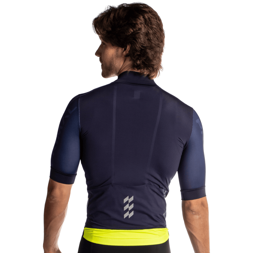 Alitios Men's Navy Vertos Jersey - UrbanCycling.com