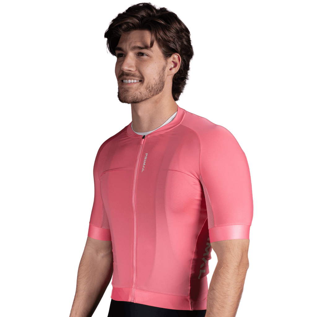 Alitios Men's Pink Etheros Jersey - UrbanCycling.com