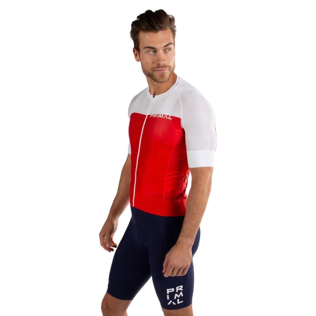 Alitios Men's Racing Red SR Etheros Jersey - UrbanCycling.com