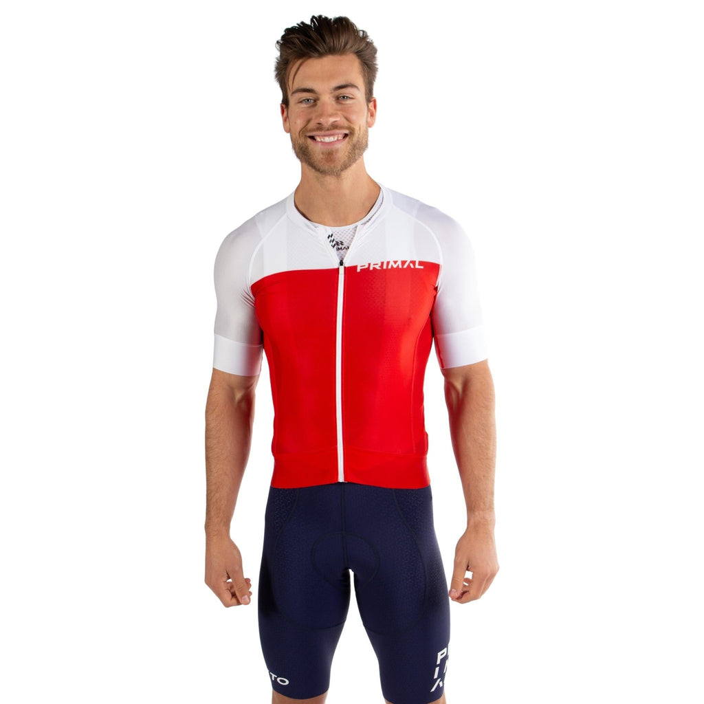 Alitios Men's Racing Red SR Etheros Jersey - UrbanCycling.com