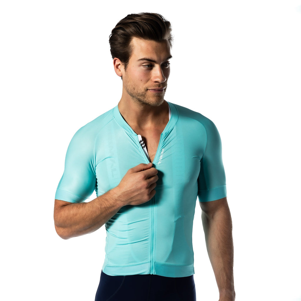 Alitios Men's Teal Etheros Jersey - UrbanCycling.com