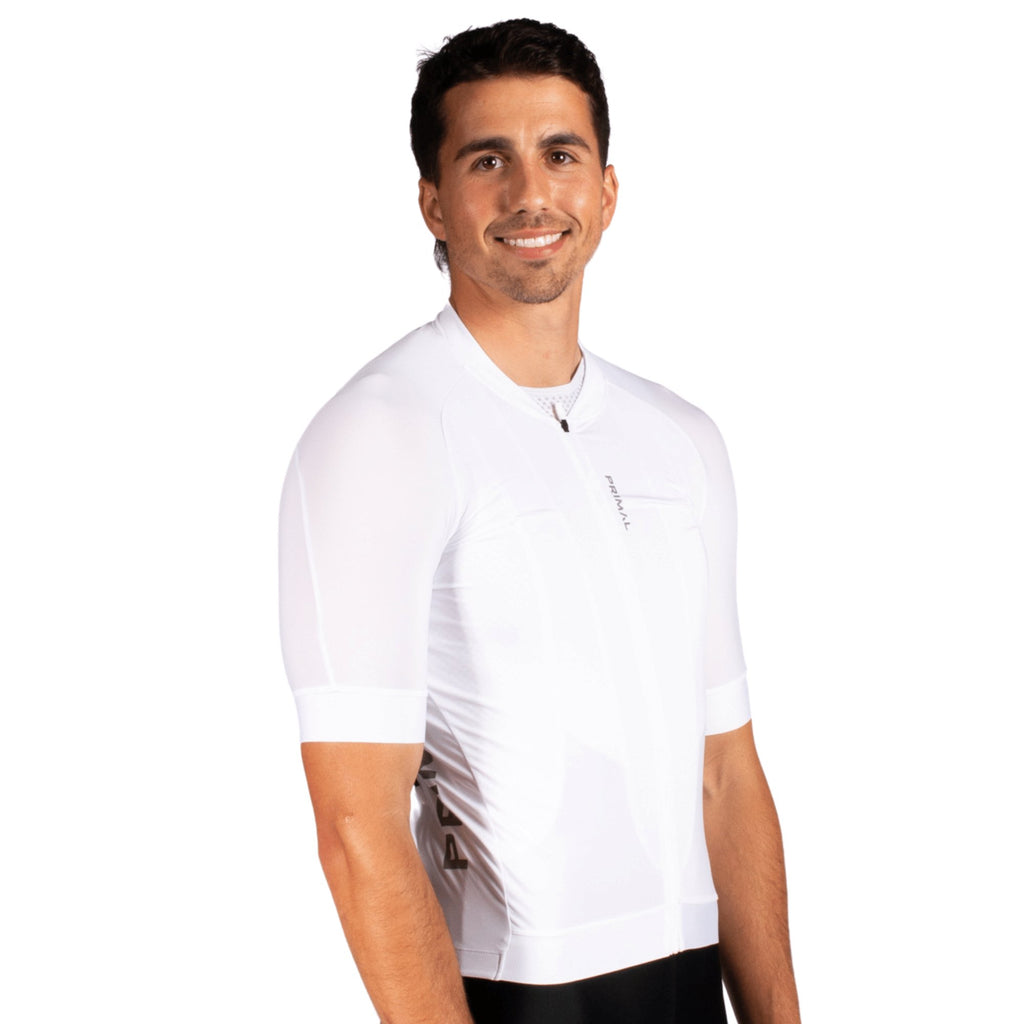 Alitios Men's White Etheros Jersey - UrbanCycling.com