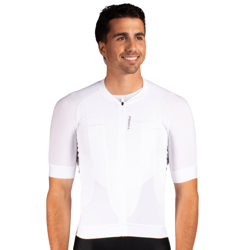 Alitios Men's White Etheros Jersey - UrbanCycling.com