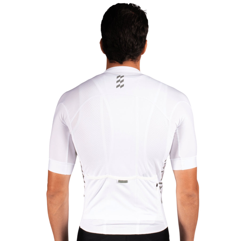 Alitios Men's White Etheros Jersey - UrbanCycling.com