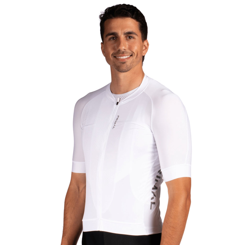 Alitios Men's White Etheros Jersey - UrbanCycling.com