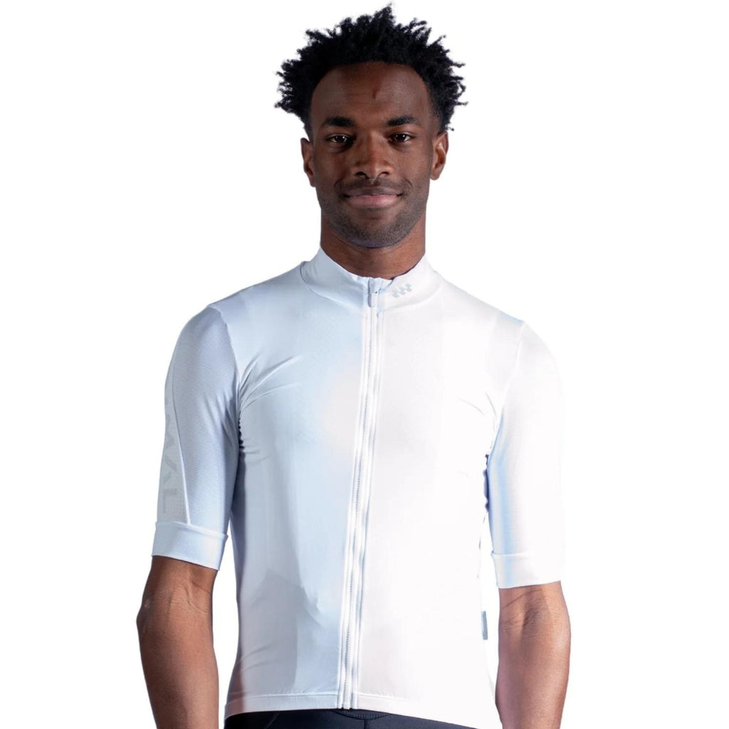 Alitios Men's White Vertos Jersey - UrbanCycling.com