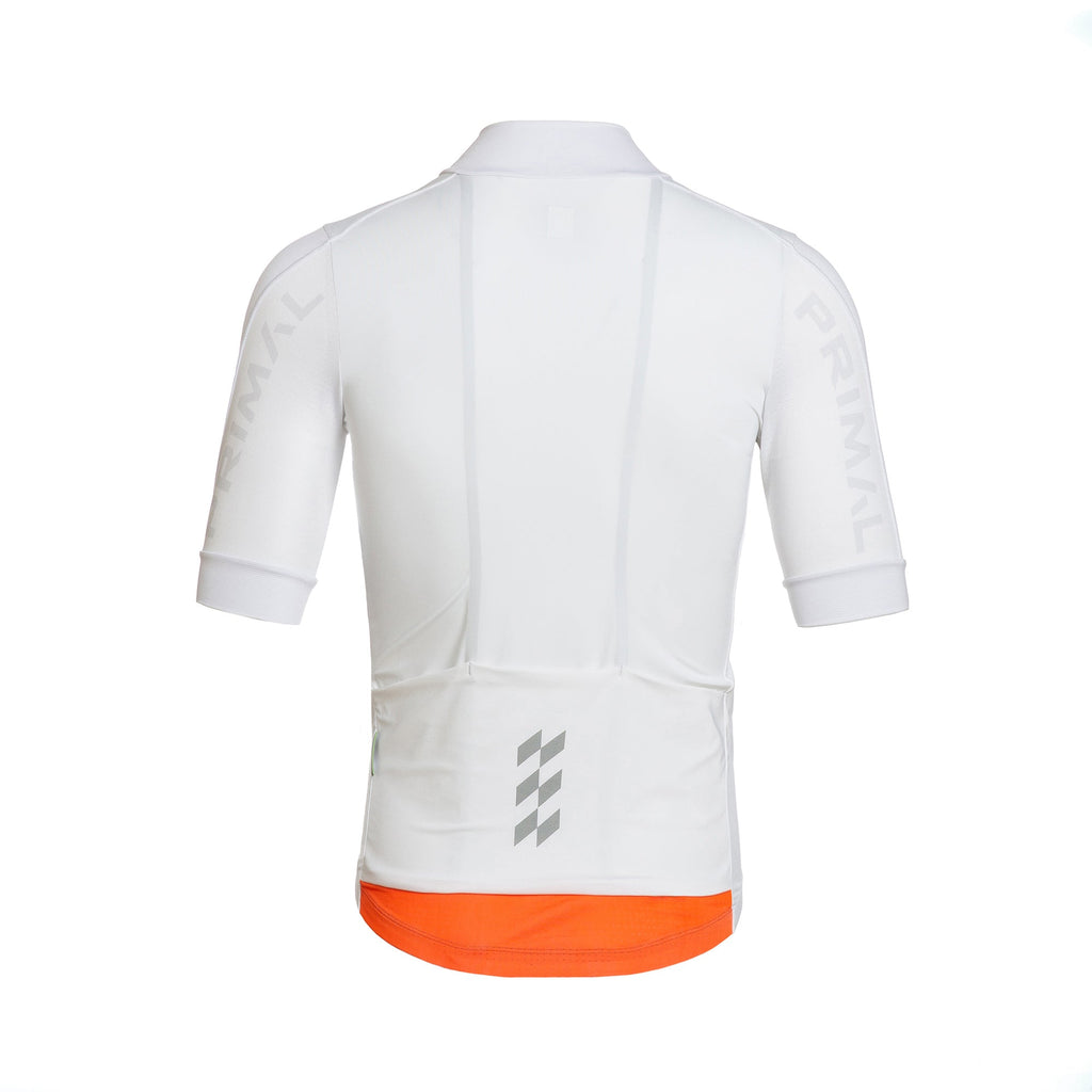 Alitios Men's White Vertos Jersey - UrbanCycling.com