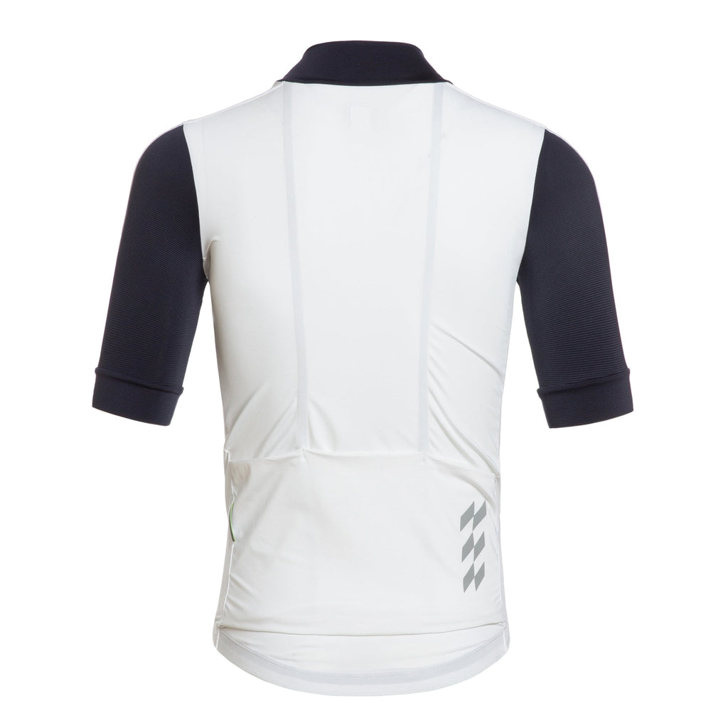 Alitios Men's White/Navy Vertos Jersey - UrbanCycling.com