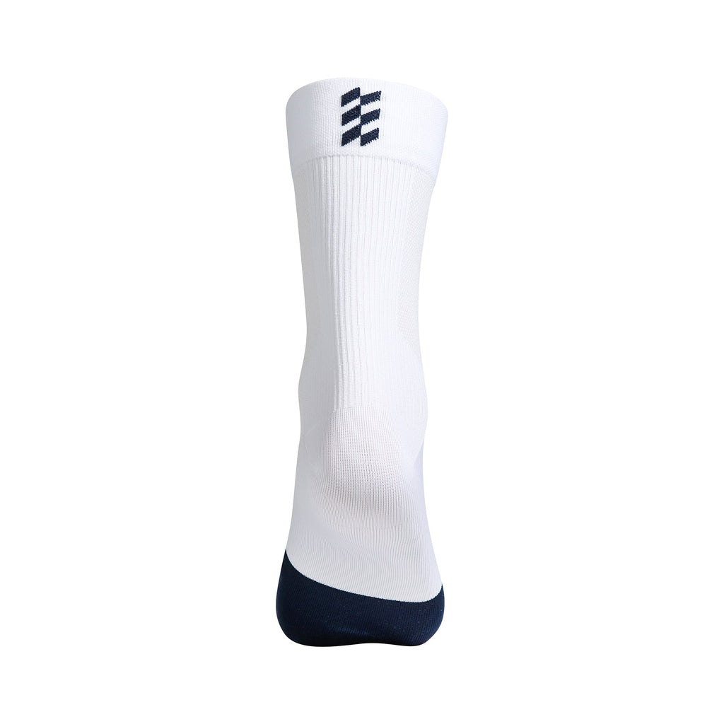 Alitios White + Navy Tread Socks - UrbanCycling.com