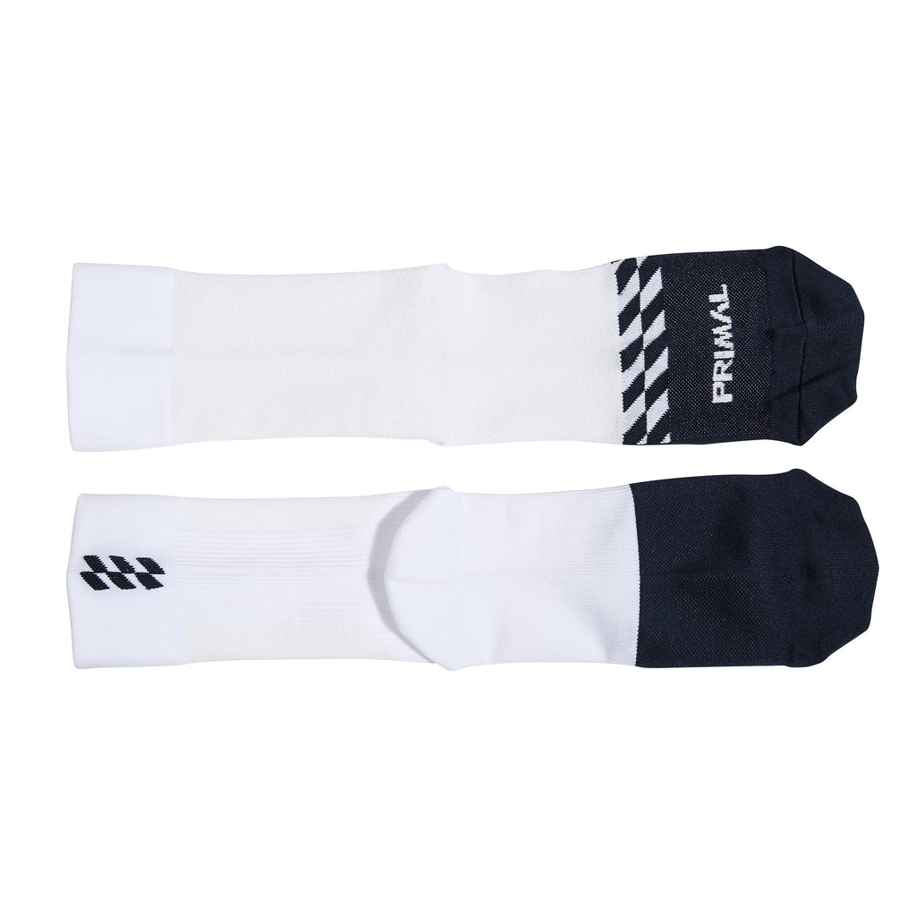 Alitios White + Navy Tread Socks - UrbanCycling.com