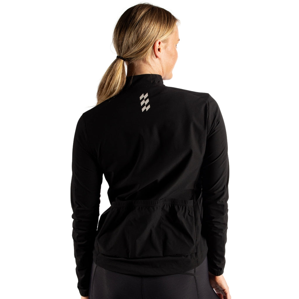 Alitios Women's Black Etheros Rain Jacket - UrbanCycling.com