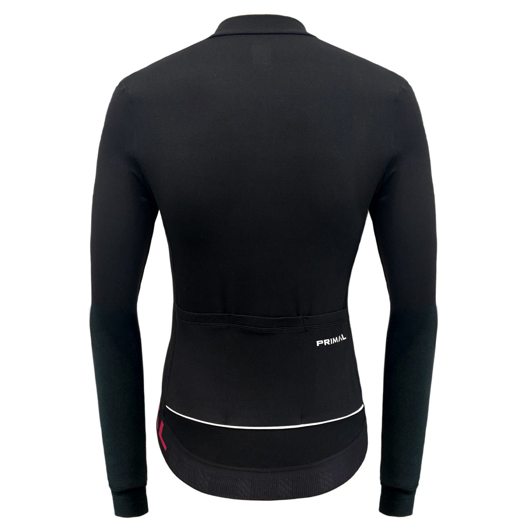 Alitios Women's Black Long Sleeve Vertos Jersey - UrbanCycling.com