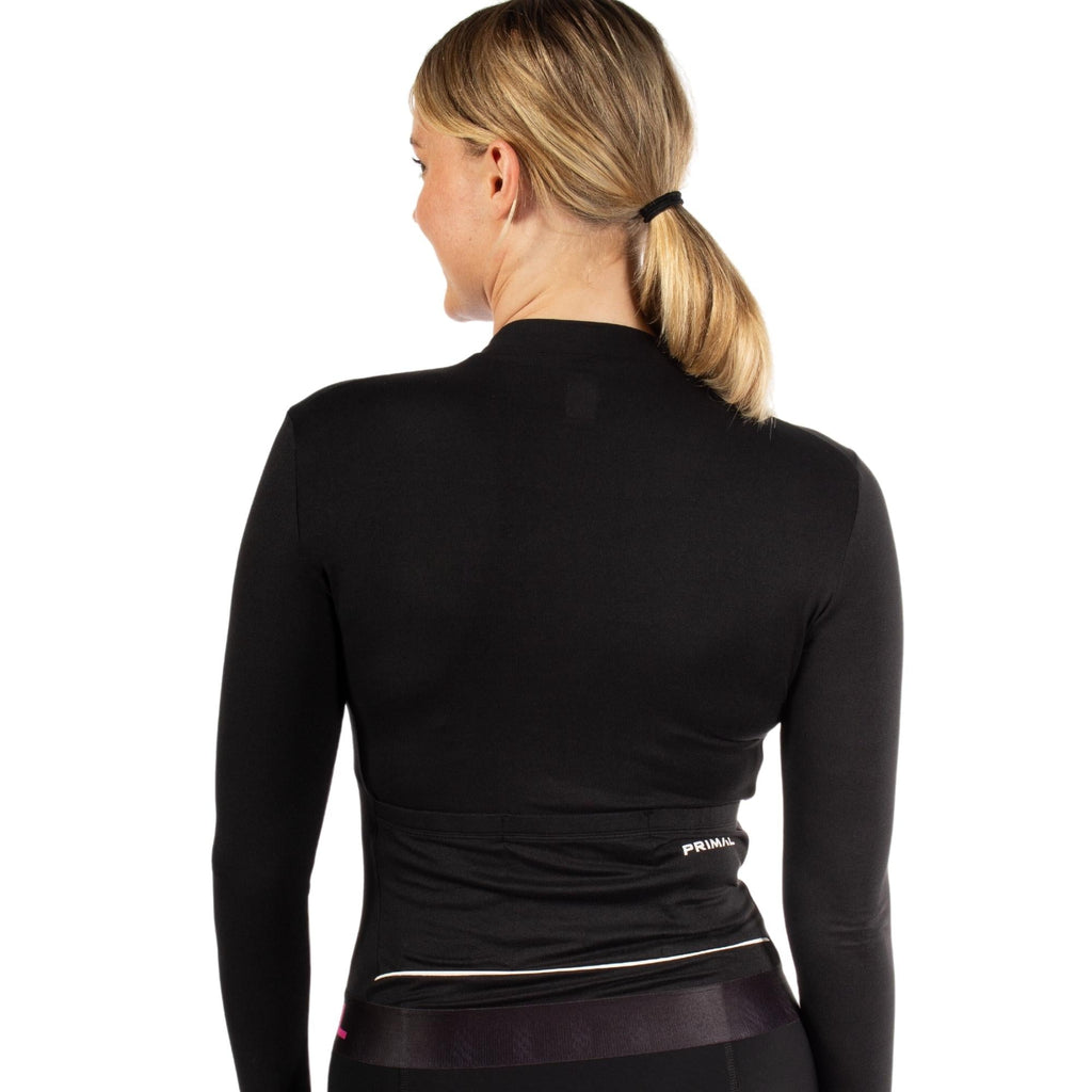 Alitios Women's Black Long Sleeve Vertos Jersey - UrbanCycling.com