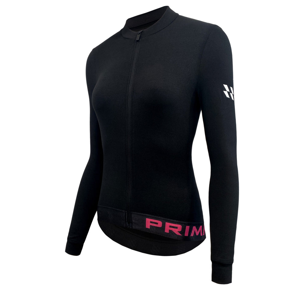 Alitios Women's Black Long Sleeve Vertos Jersey - UrbanCycling.com