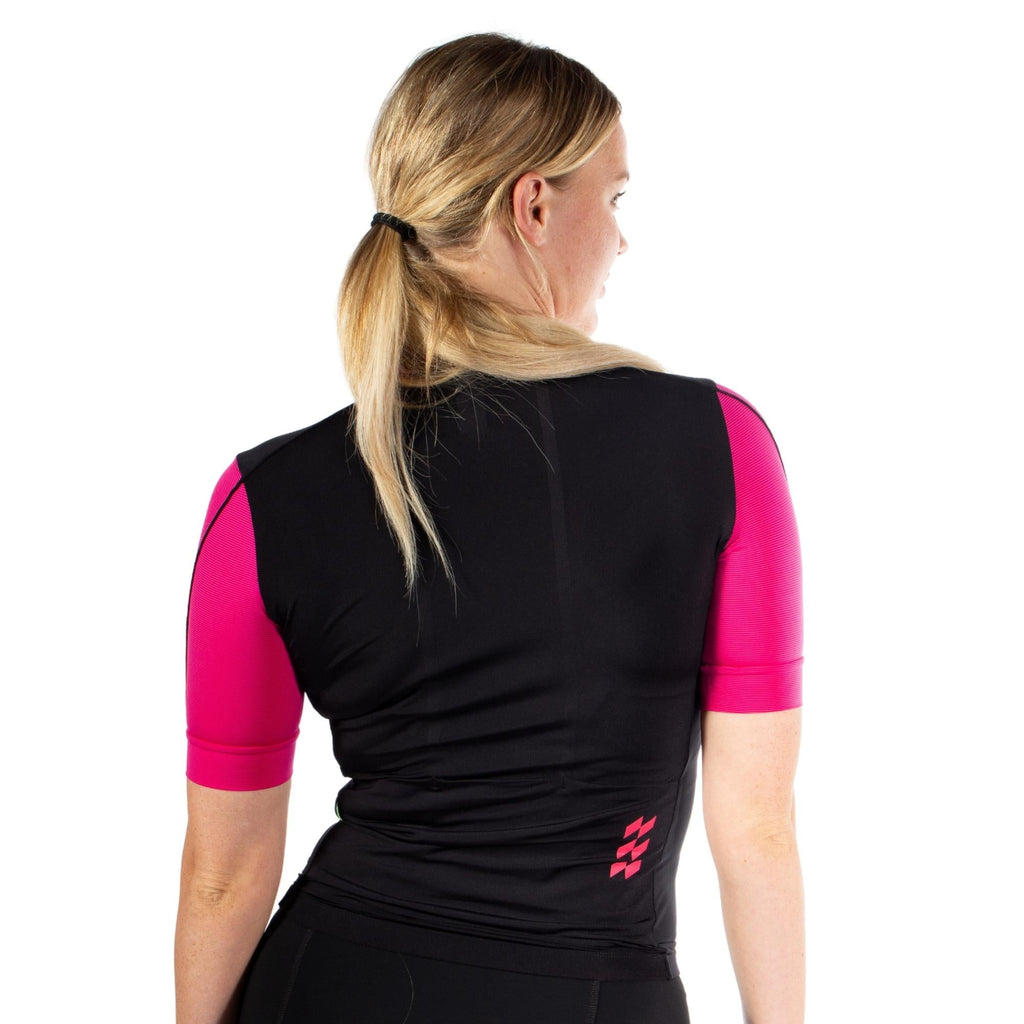 Alitios Women's Black/Pink Vertos Jersey - UrbanCycling.com