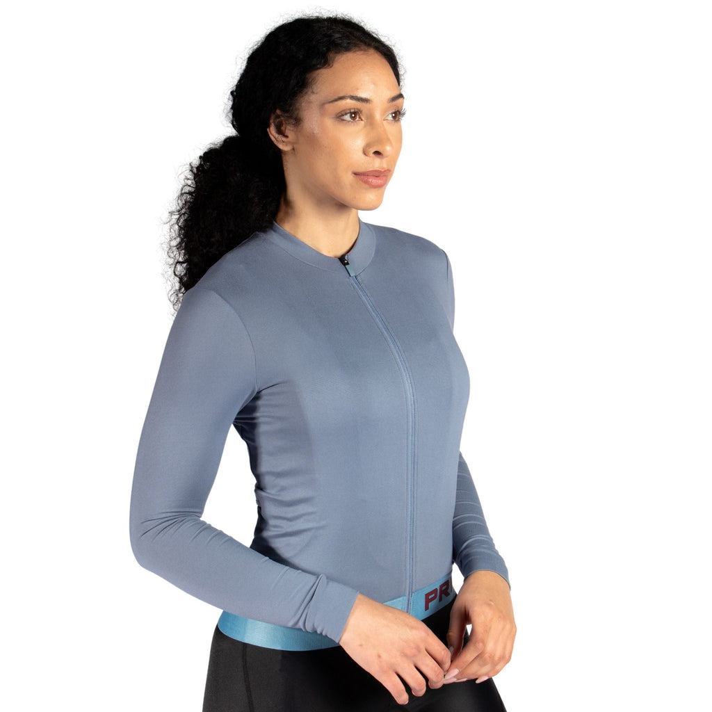 Alitios Women's Blue Long Sleeve Vertos Jersey - UrbanCycling.com