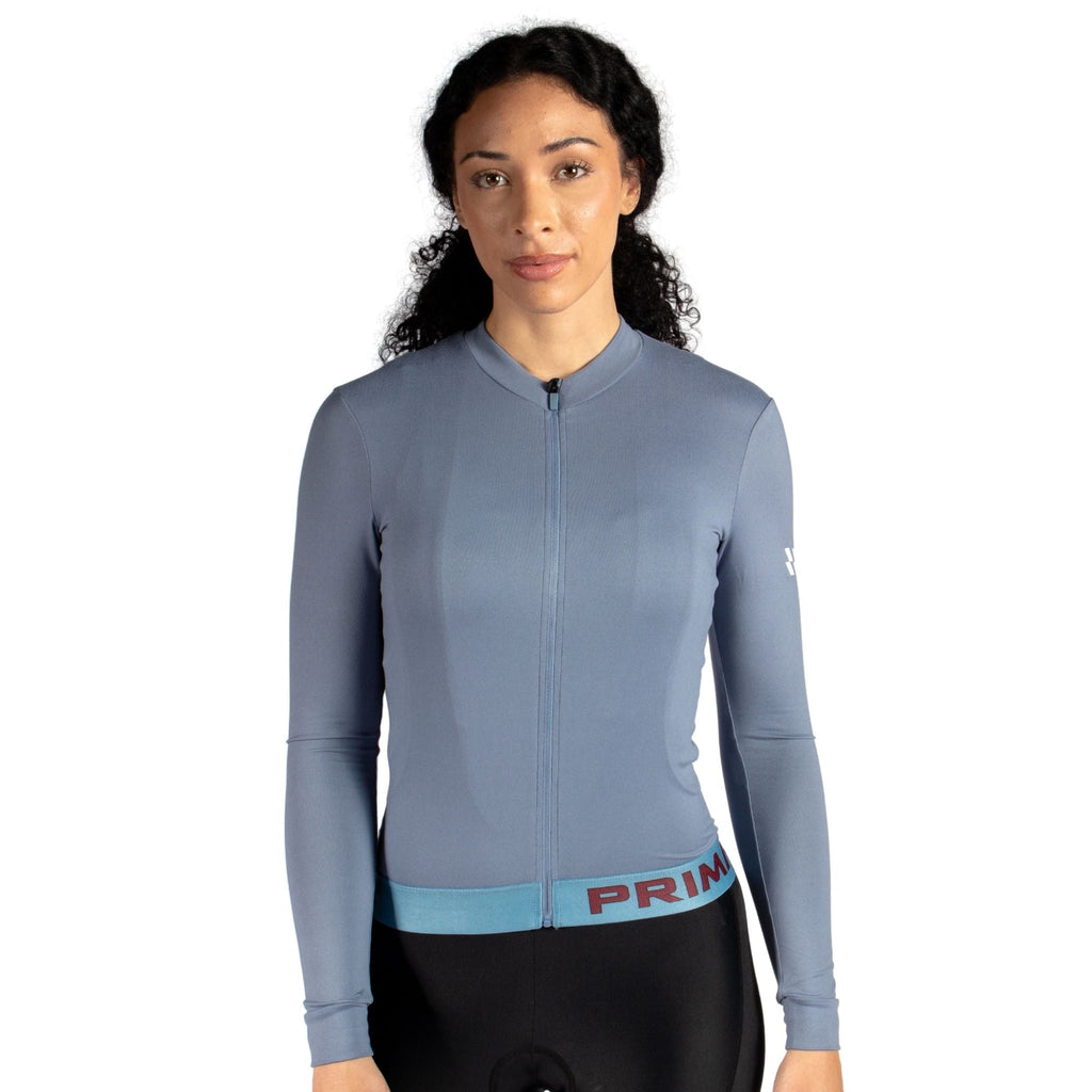 Alitios Women's Blue Long Sleeve Vertos Jersey - UrbanCycling.com