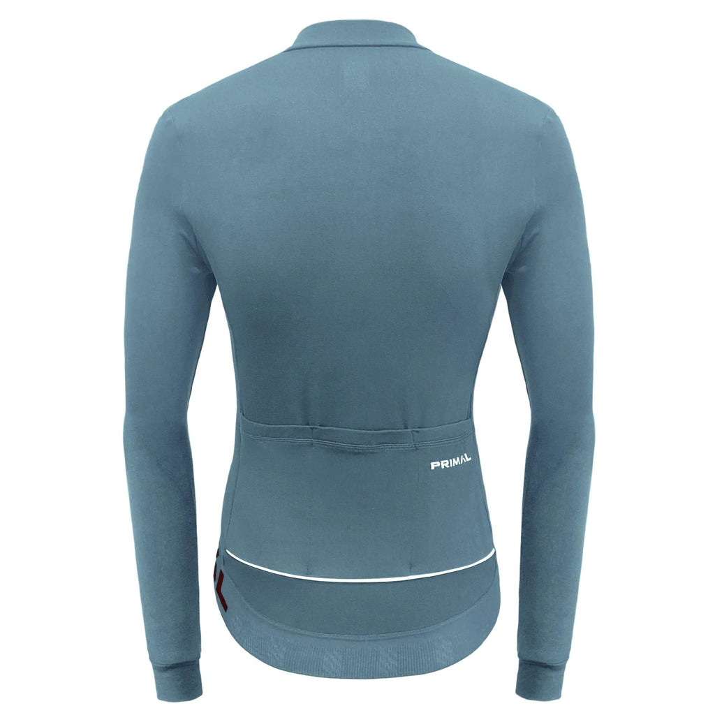 Alitios Women's Blue Long Sleeve Vertos Jersey - UrbanCycling.com