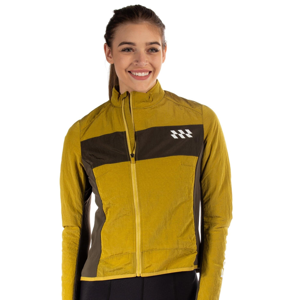 Alitios Women's Mustard Race Cut Vertos THS Jacket - UrbanCycling.com