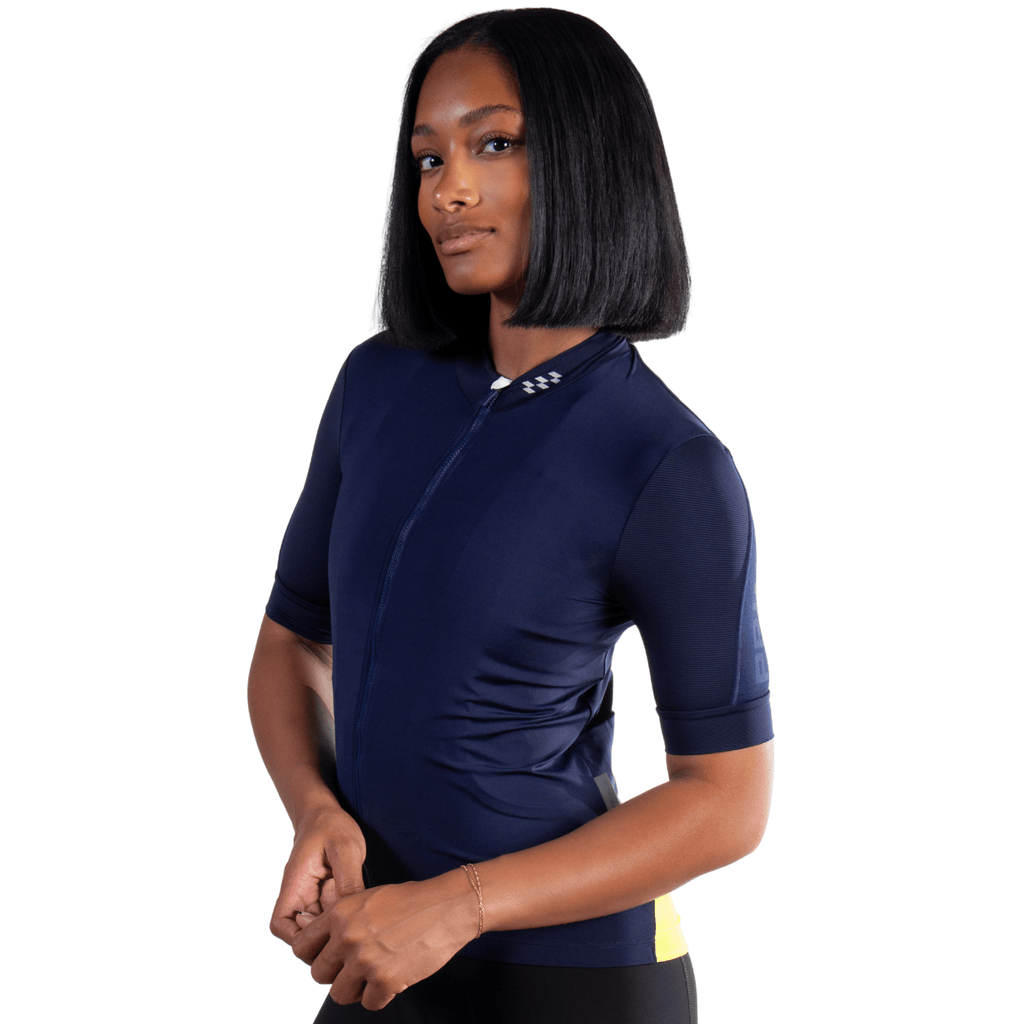 Alitios Women's Navy Vertos Jersey - UrbanCycling.com