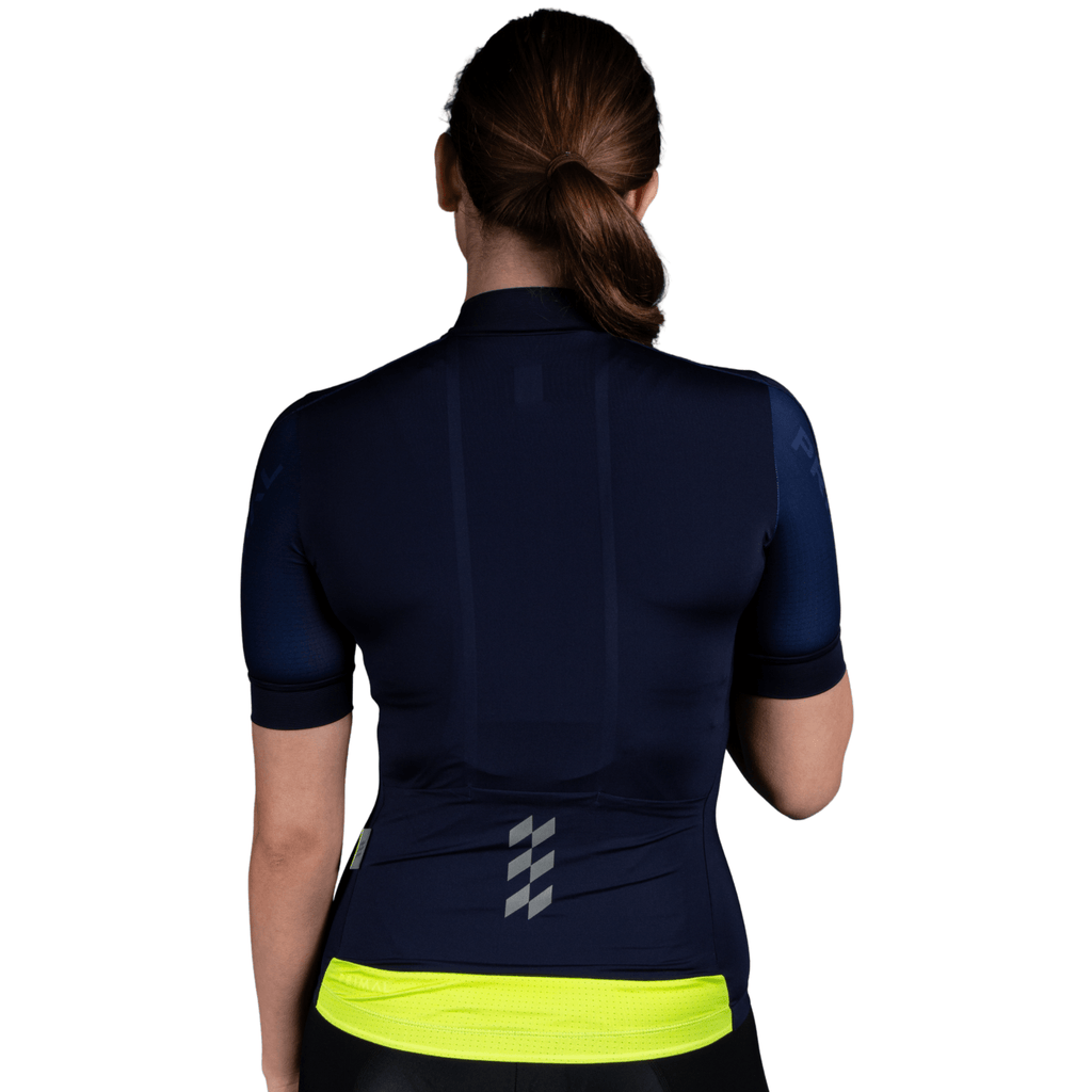 Alitios Women's Navy Vertos Jersey - UrbanCycling.com