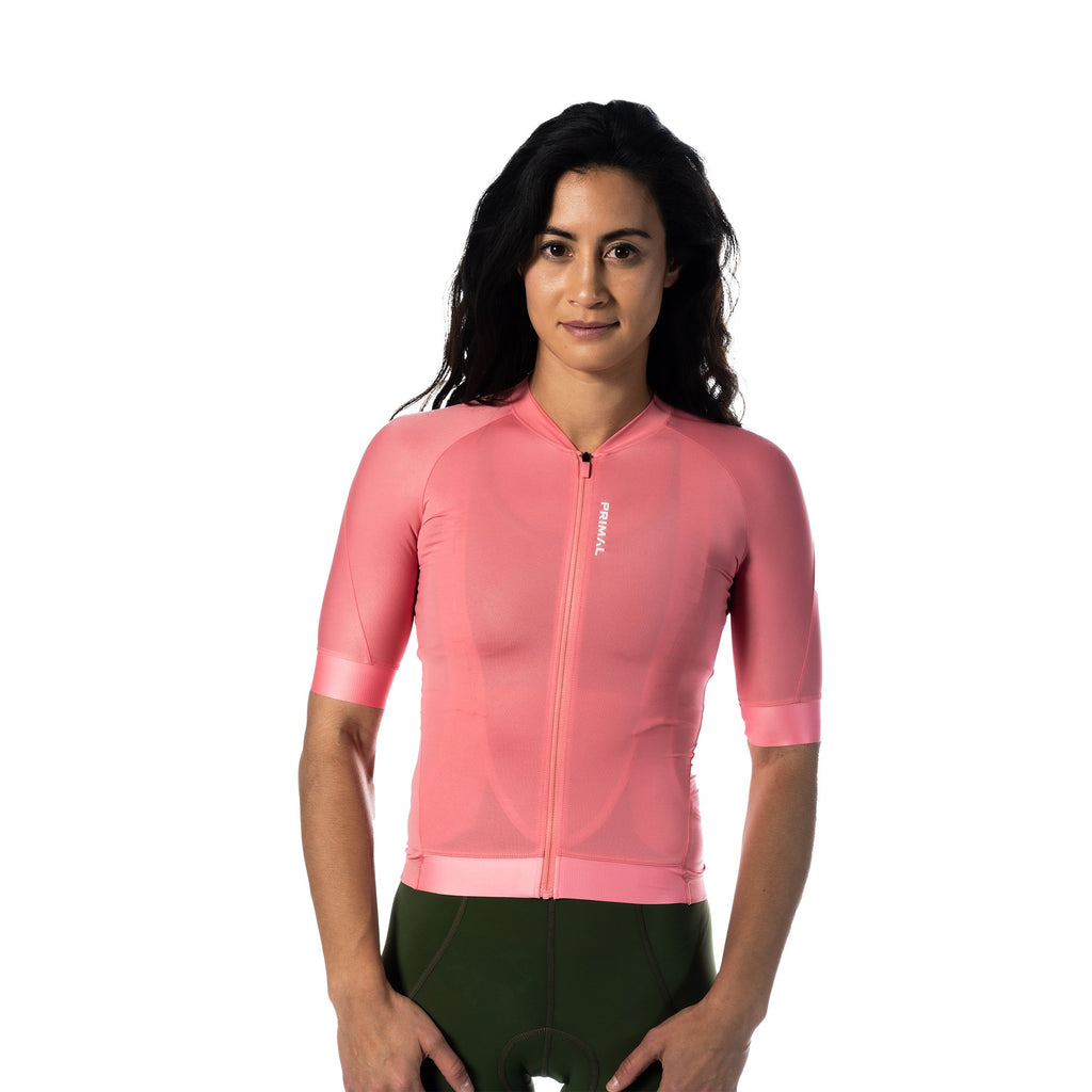 Alitios Women's Pink Etheros Jersey - UrbanCycling.com